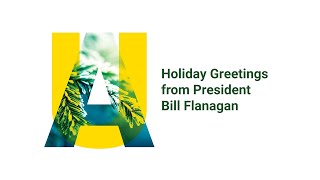 From the President&#39;s Desk: Holiday greetings