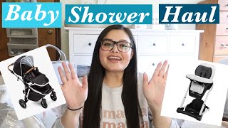 BABY SHOWER HAUL 2021 | BABY BOY HAUL FIRST TIME MOM | IVF PREGNANCY