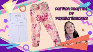 Easy Way of Drafting Pattern of Pajama Trousers