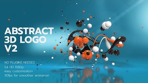 Abstract 3D Logo V2 After Effects Templates