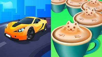 Race Master 3D VS Coffee Stack - All Levels Gameplay Android iOS Ep 1