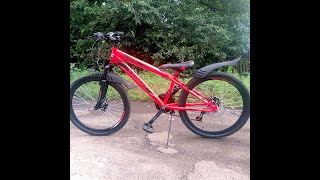 Велосипед Азимут Екстрим 24 дюйм Красный цвет, Рама 13, Видео От Довольного Клиента Azimut Extreme!