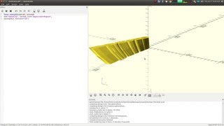 OpenSCAD Text and Linear Extrusion