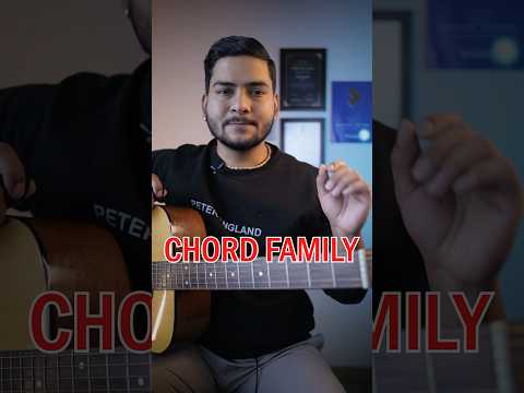 Learn All Chords Family In Guitar Easily!