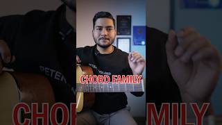 Learn All Chords Family In Guitar Easily!