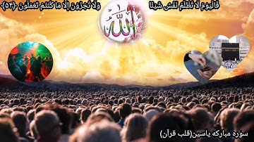 سوره یاسین قلب قرآن فارسی تصویری بسیار بسیار زیبا و قشنگ