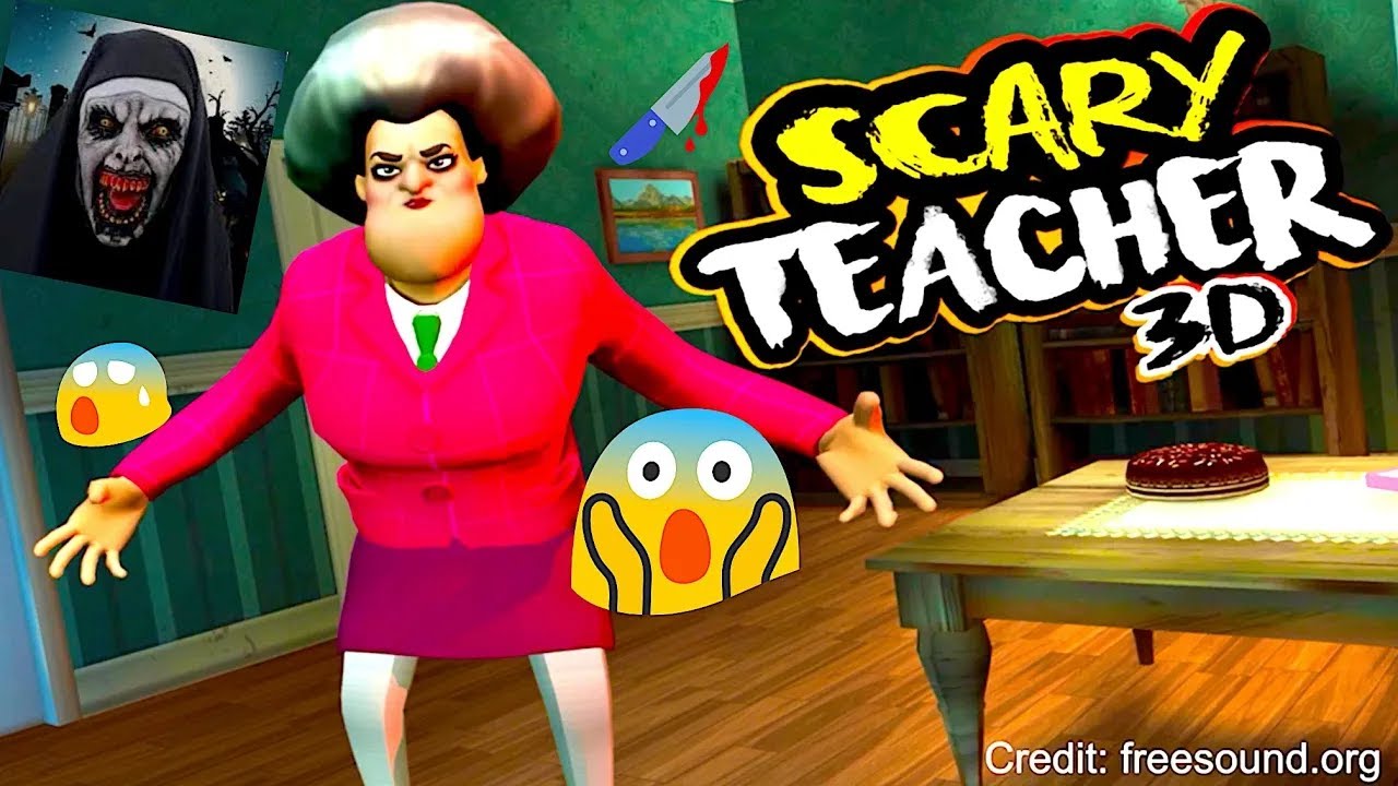 Scary Teacher 3D Prank Gameplay (CHRISTMAS PRANKS made her CRY)|| FUNNY ...