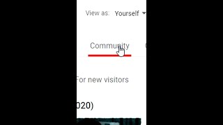 How To Enable The 'Community' Tab On YouTube In Under 1 Minute!