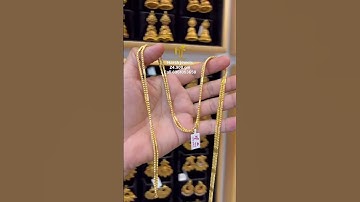 very beautiful and lightweight gold two layer mangalya chain design start from only 24 g