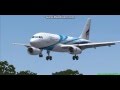 Bangkok Airways A319 Samui Airport Ko Samui VTSM Landing FS9