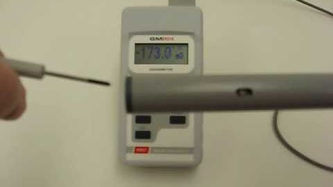 Example of using a Fluxgate Hall Probe