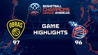 Obras Basket vs. Sesi Franca - Game Highlights Resimi