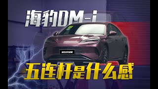 用上五连杆独立后悬的比亚迪海豹DM-i，怎么样？