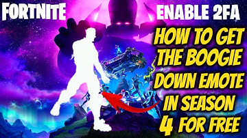 How Enable 2FA Fortnite Chapter 2  (FREE EMOTE) Still Working