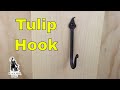 SImple tulip finial hook - Hook of the week - 1
