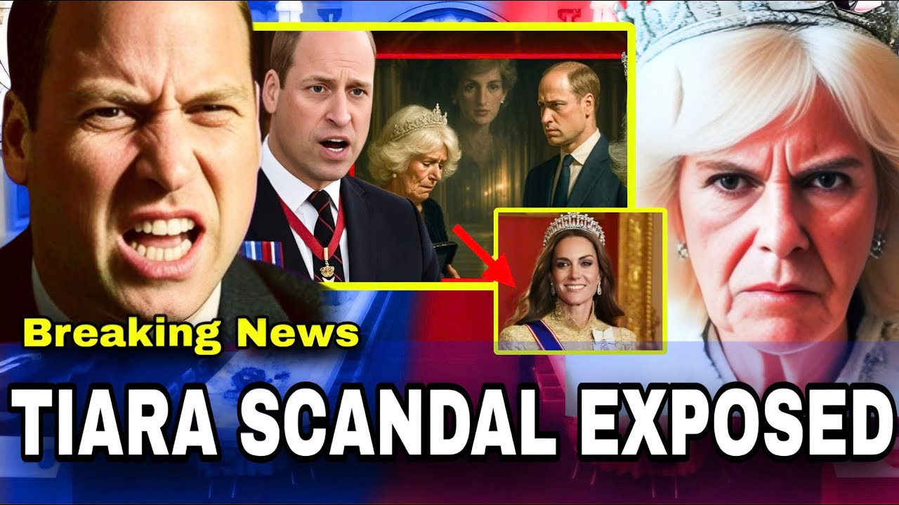 BREAKING: William VETOES Camilla’s Bid to Wear Diana’s Tiara at State Dinner!