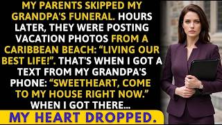 My Parents Skipped Grandpa’s Funeral, Then His Final Note Exposed Them in Court