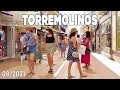 Torremolinos Walking Tour in August 2021, Malaga, Costa del Sol, Spain [4K]