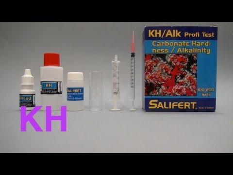 Salifert Alkalinity Test Chart