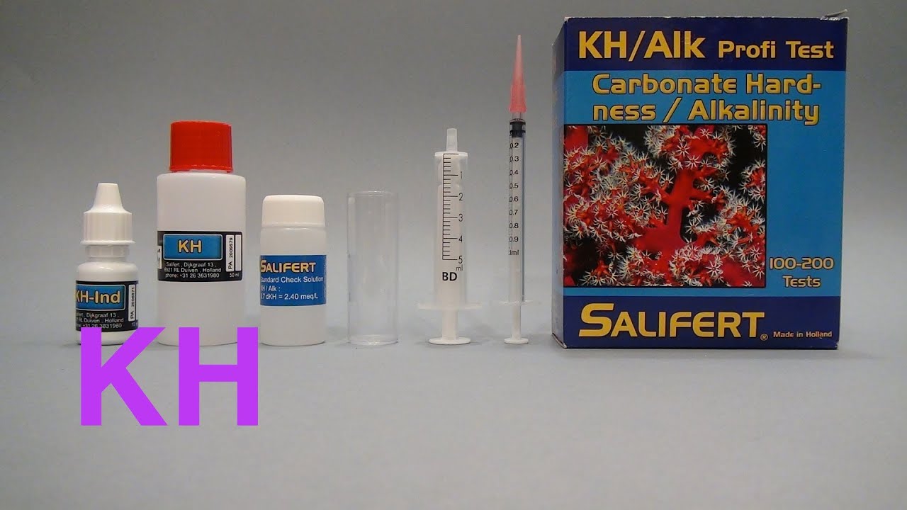 Salifert Calcium Test Chart
