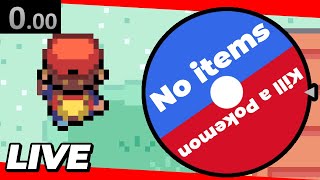 Pokemon FireRed but bad things happen every 10 minutes