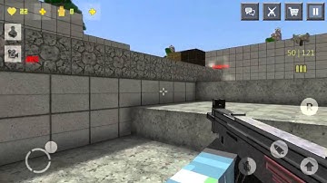 [Block Force - Pixel Style Gun Shooter Game] Good Quad Kill