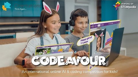 Orientations Centre | Codeavour 2021 is the biggest online AI & Coding competition for Kids.
