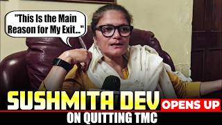 LIVE: Sushmita Dev Reveals Why She Quit TMC, Cites Absence of a Conducive Party Environment