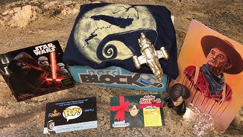 Nerd Block Unboxing - November 2015