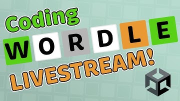 Coding Wordle In Unity | GameDev Livestream!