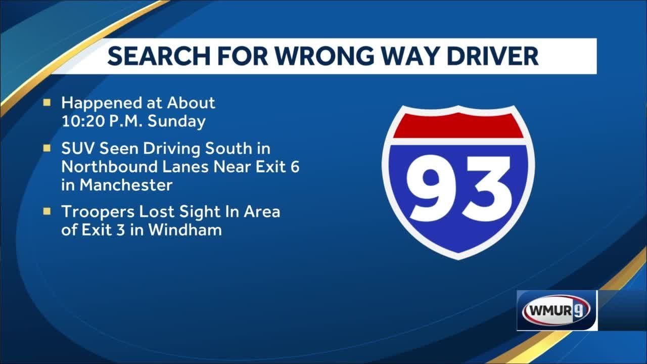 Police lose track of wrong-way driver on I-93 - YouTube