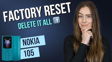 Nokia 105 - How to reset to factory settings • 📱 • 🅧 • ⏬ • | Tutorial