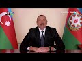 İlham Aliyev Ulusa Sesleniş Konuşmasında Azerbaycan Halkının Yeni Yılını ve Zaferini Kutladı