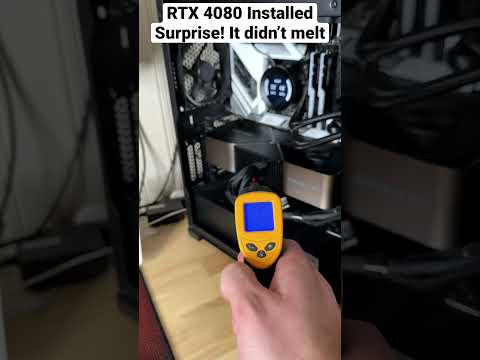 RTX 4080 Installed, Surprise it didn’t melt!