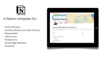 Zettelkasten Template for Notion - Intro