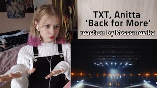 (ENG)  Реакция на TXT, Anitta ‘Back for More’ Official MV / Kosssmovika / Reaction