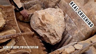 Super Satisfying Stone Crushing Process | Rock Crusher | Jaw Crusher in Action