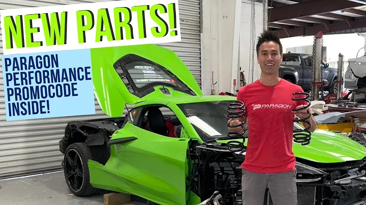 Lowering My Liberty Walk C8 Corvette on Paragon Performance Lowering Springs (How To)