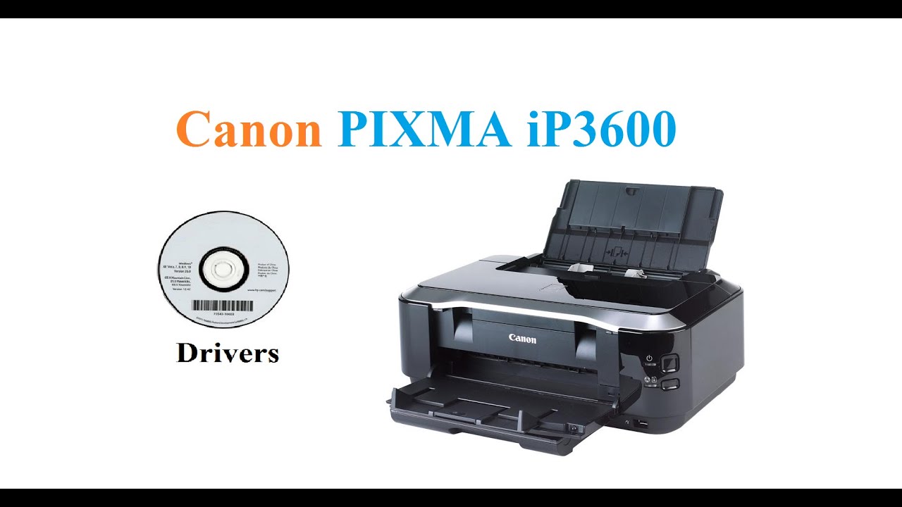 PIXMA iP3600 | Driver - YouTube