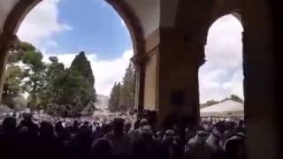 Kudüs Mescid - I Aksada Cuma Namazı