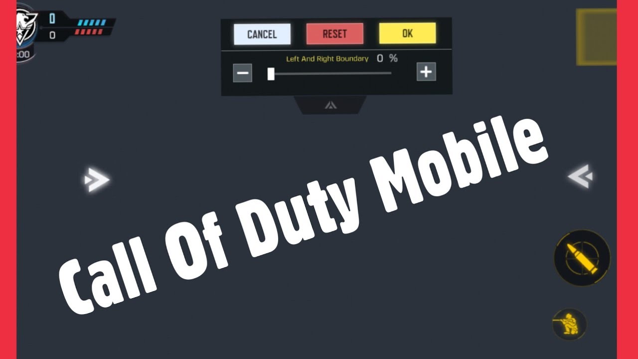 Adjust Screen & Custom settings in Call of duty Mobile (COD) - 