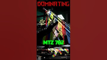 This *MTZ 762* Build is DOMINATING in MODERN WARFARE 3 | Best Class Setup | META | COD #shorts