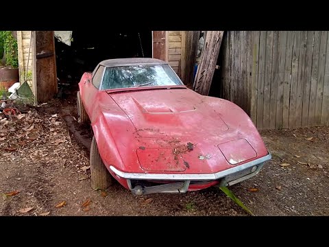 1968 Corvette 427 Big Block Barn Find Rescue