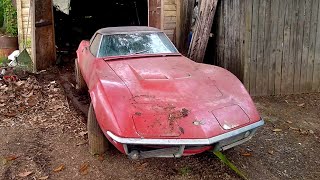 1968 Corvette 427 Big Block Barn Find Rescue