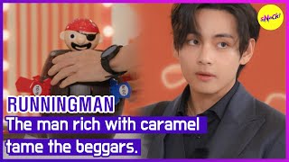 [RUNNINGMAN] The man rich with caramel tame the beggars.(ENGSUB) screenshot 1