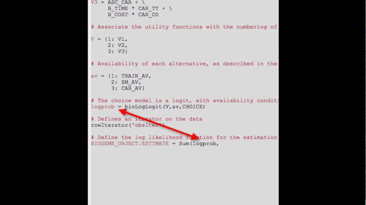 pythonbiogeme pythonbiogeme