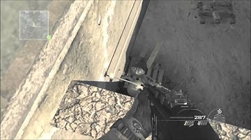 MW3 Spec Ops Glitches - Out of Map Hit and Run & on Spawn Roof