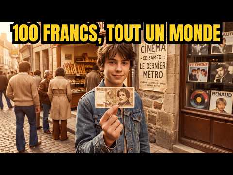 Que pouviez vous acheter avec 100 francs en France dans les années 80  Vous n'en reviendrez pas