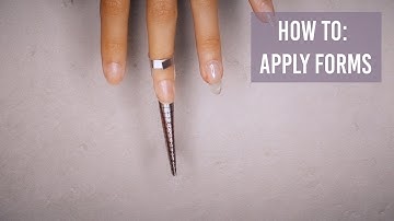 How To Apply Perfect Fit Forms | ORLY GelFX Builder In A Bottle™