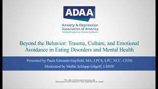 Beyond the Behavior: Trauma, Culture, and Emotional Avoidance in Eating Disorders and Mental Health